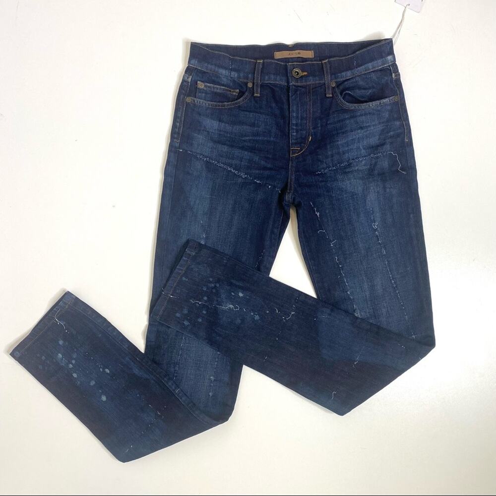 Joe’s Jeans Mens Williams Slim Fit Collectors Edition Distressed Dark Blue Wash